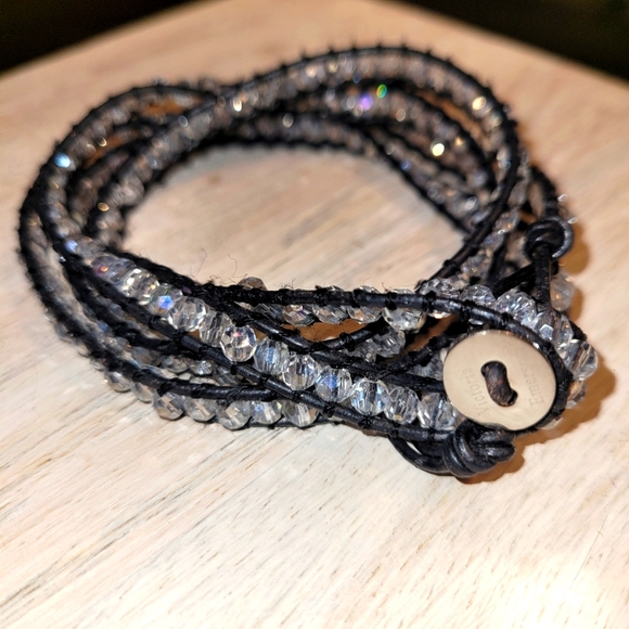 Victoria Emerson Jewelry - RARE-Vintage❤️✅️ Victoria Emerson-Natural Stone Wrap around bracelet & necklace